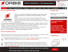 Tablet Screenshot of orbis.hr